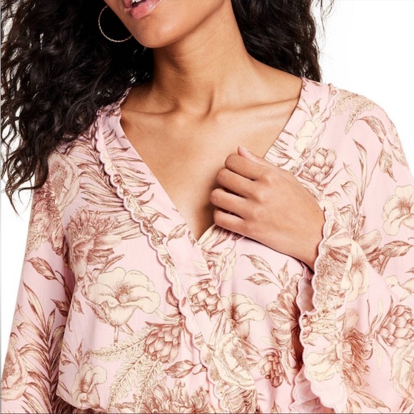 Agua Bendita X Target blush romper NWOT - Picture 2 of 11